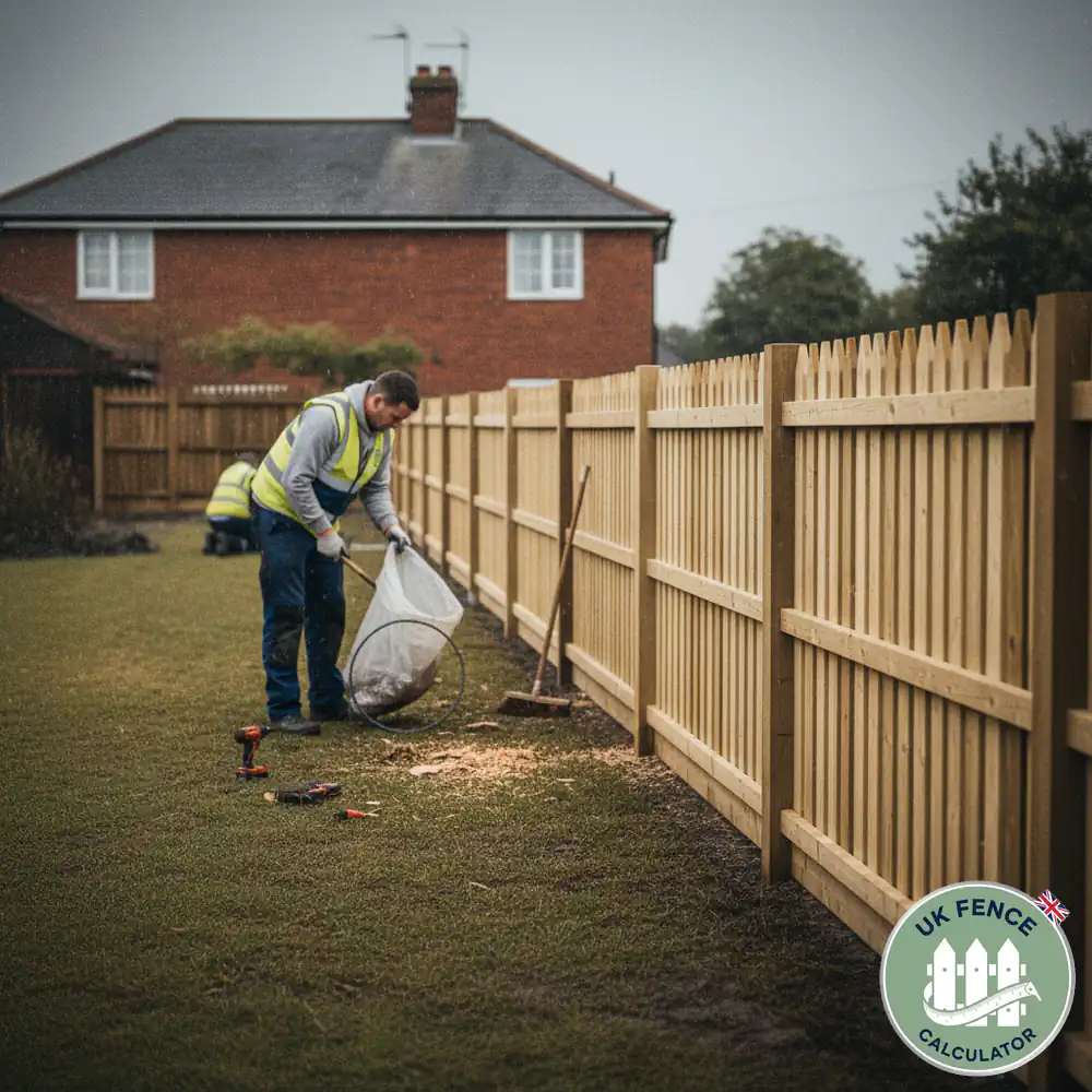 Day 3: Final Touches & Cleanup - UK Fence Installation